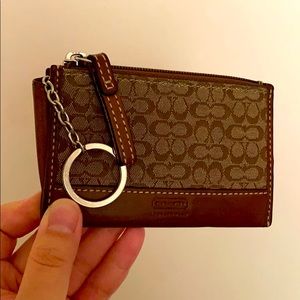 Coach Mini Skinny ID Case - Keychain Card Holder